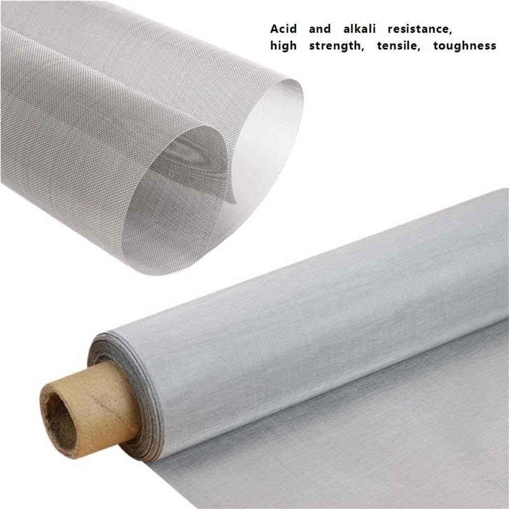 Lámina de malla metálica fina de acero inoxidable, Tamaños múltiples tejidos de la malla de la filtración del alambre del acero inoxidable 304(0.03MM*0.5M*2M*400)