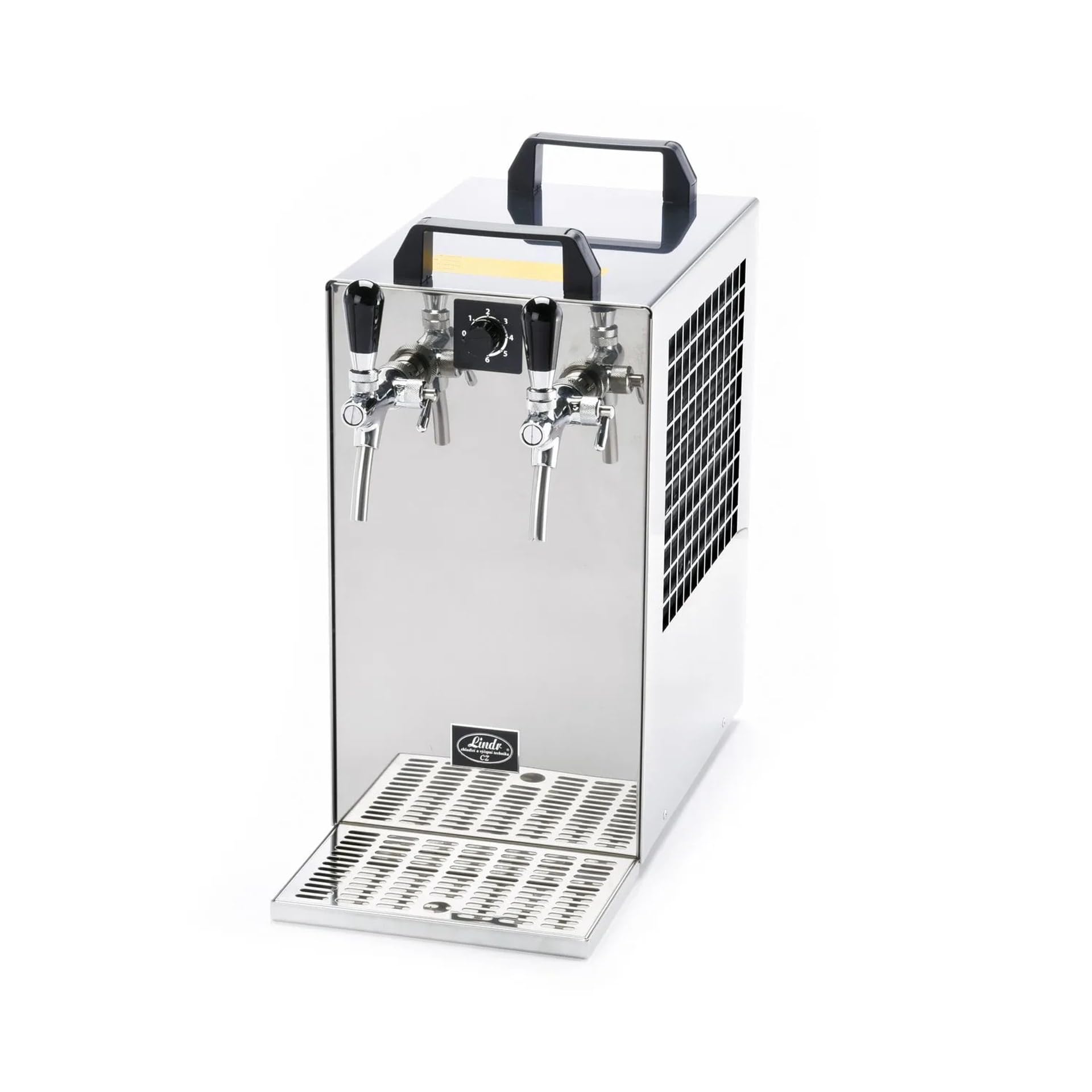 Kontakt 70/K dispensador de cervezacon 2 grifos de Acero Inoxidable, 90 litros/h