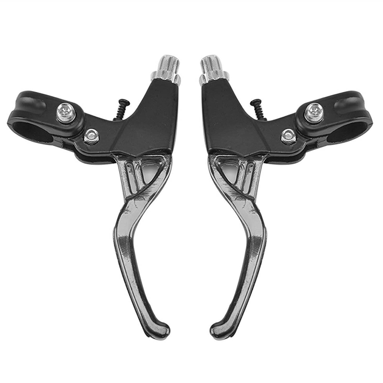 Leva del freno per bici 2 pezzi maniglia leggera per leva del freno per bici mountain MTB bicicletta leve freno in lega maniglia del freno per moto parti di bicicletta (colore: nero)