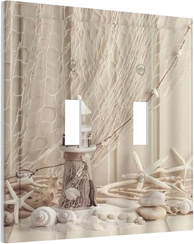 Miniatura 109 de Placa Cubierta de Interruptor de Luz de Palanca Individual con Diseño de Flor Botánica en Tablero de Madera Rústico Estilo Granja - Placa de Pared