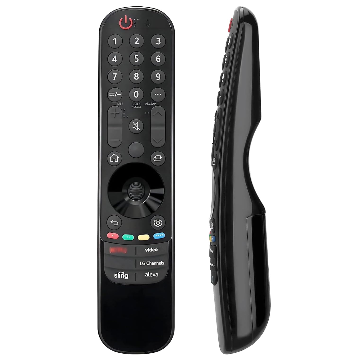 per tutti 2019-2025 LG Telecomando per Smart TV | Sostituzione per LG TV Remote, Compatibile con MR20/21/22/23/24GA Magic Remote (NO Voce NO Funzione puntatore)