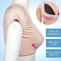 Vista 4 de SUPVOX Chaleco de ropa interior con protección contra el sudor, escudo lavable para las axilas para mujeres, niñas y mujeres