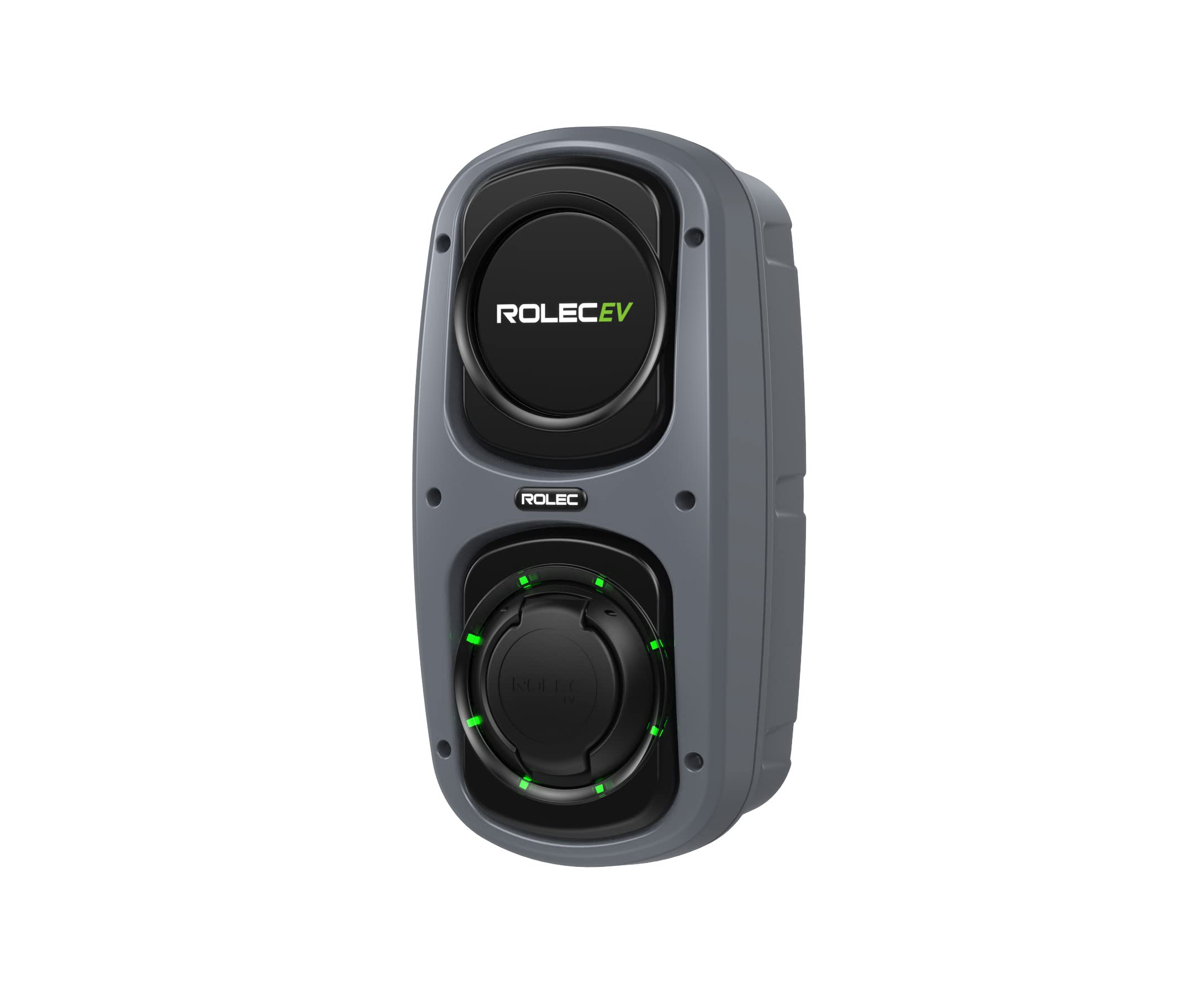EV/Electric Vehicle Charging Unit | Rolec FACELIFT | Type 2 Socket WallPod (16 Amp (3.6kW), Grey)