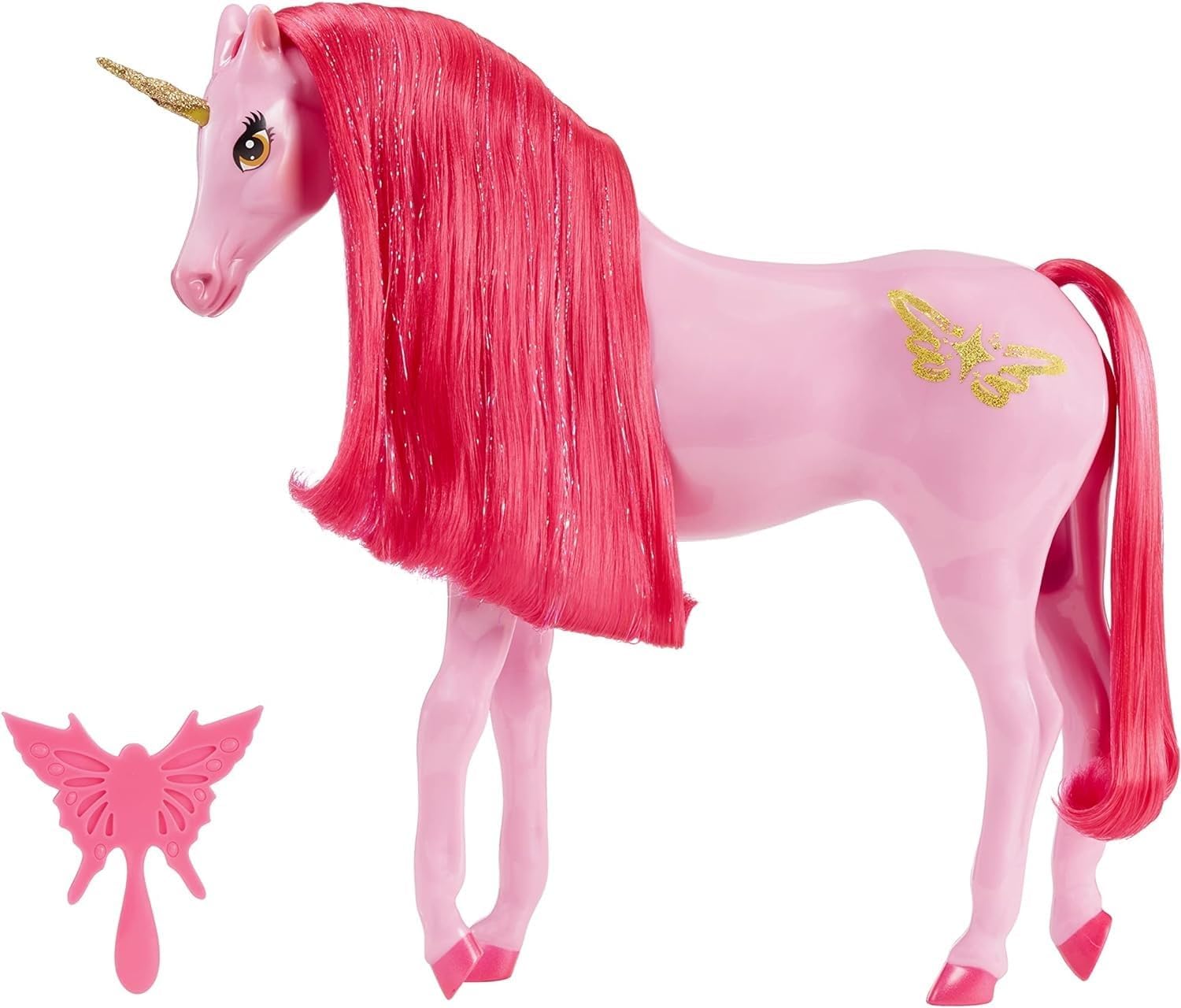 MGA Entertainment Dream Ella Unicorn - Cherry | Pink Unicorn for Fashion Dolls,578574EUC