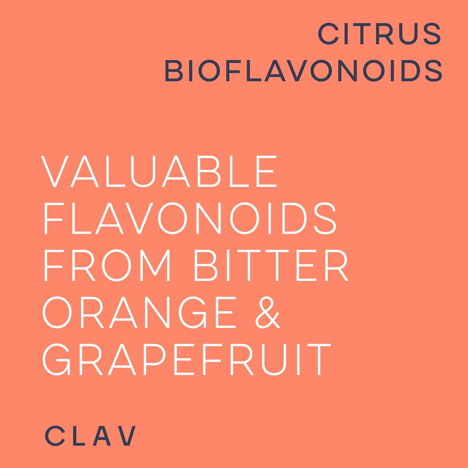CLAV Citrus Bioflavonoids - Vegan Flavonoids Supplements Made from Bitter Orange and Grapefruit Extract - Antioxidant & Immune Support - 60 Capsules - Made in Germany - Image 5