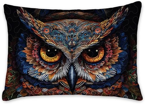 Miniatura 8 de Edredón personalizado con estampado de búho, increíbles edredones de búhos tamaño matrimonial, juegos de cama de animales individuales para niñas,