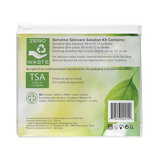 Miniatura 2 de Pevonia Kit de solución para el cuidado de la piel sensible, juego de 3 piezas