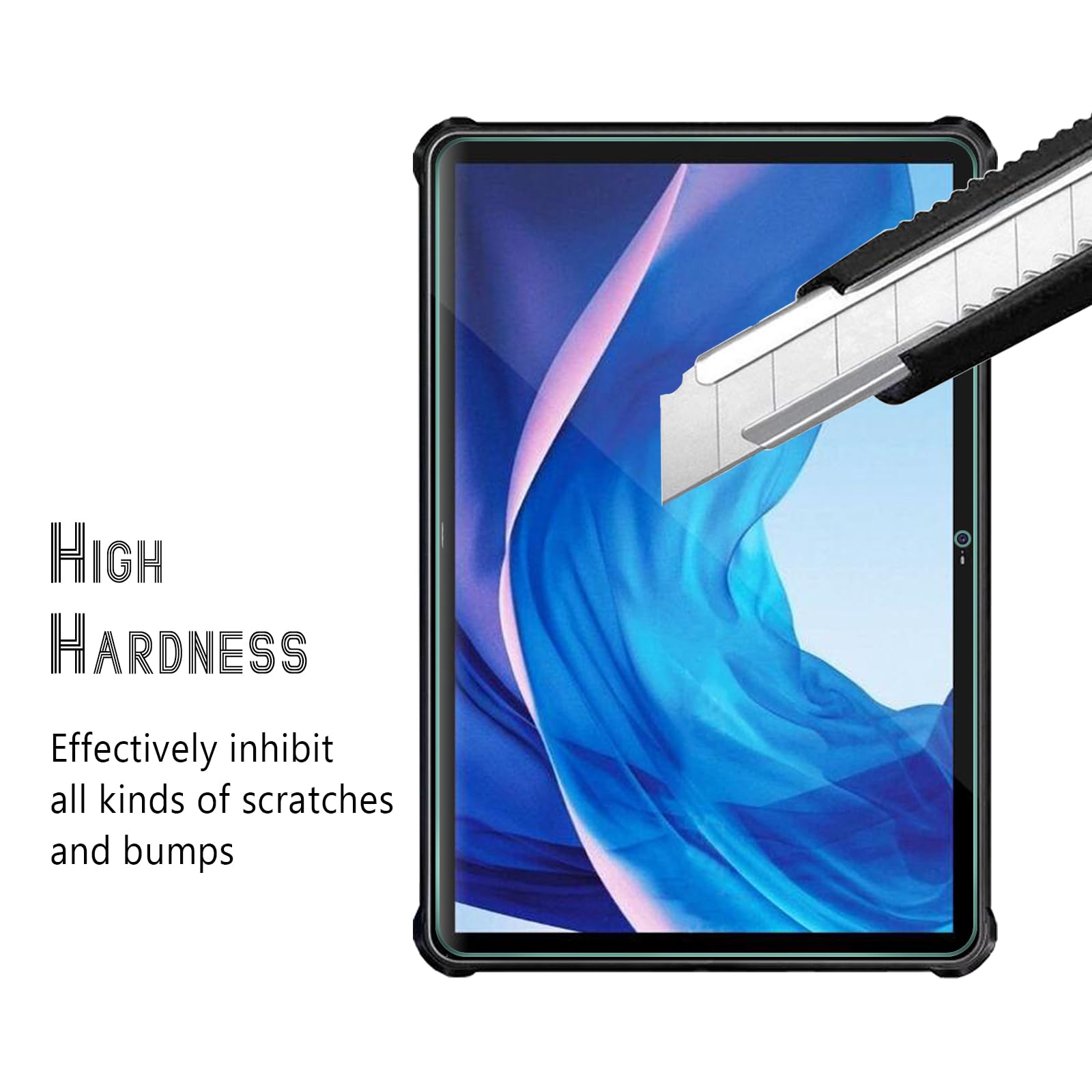 Panzer Glas Für T-Mobile Revvl 6 5G – 2 Stück Displayschutzfolie, 9H Härte | Kratzfest, Splitterfest, Bläschen-frei, Einfach Zu Installieren