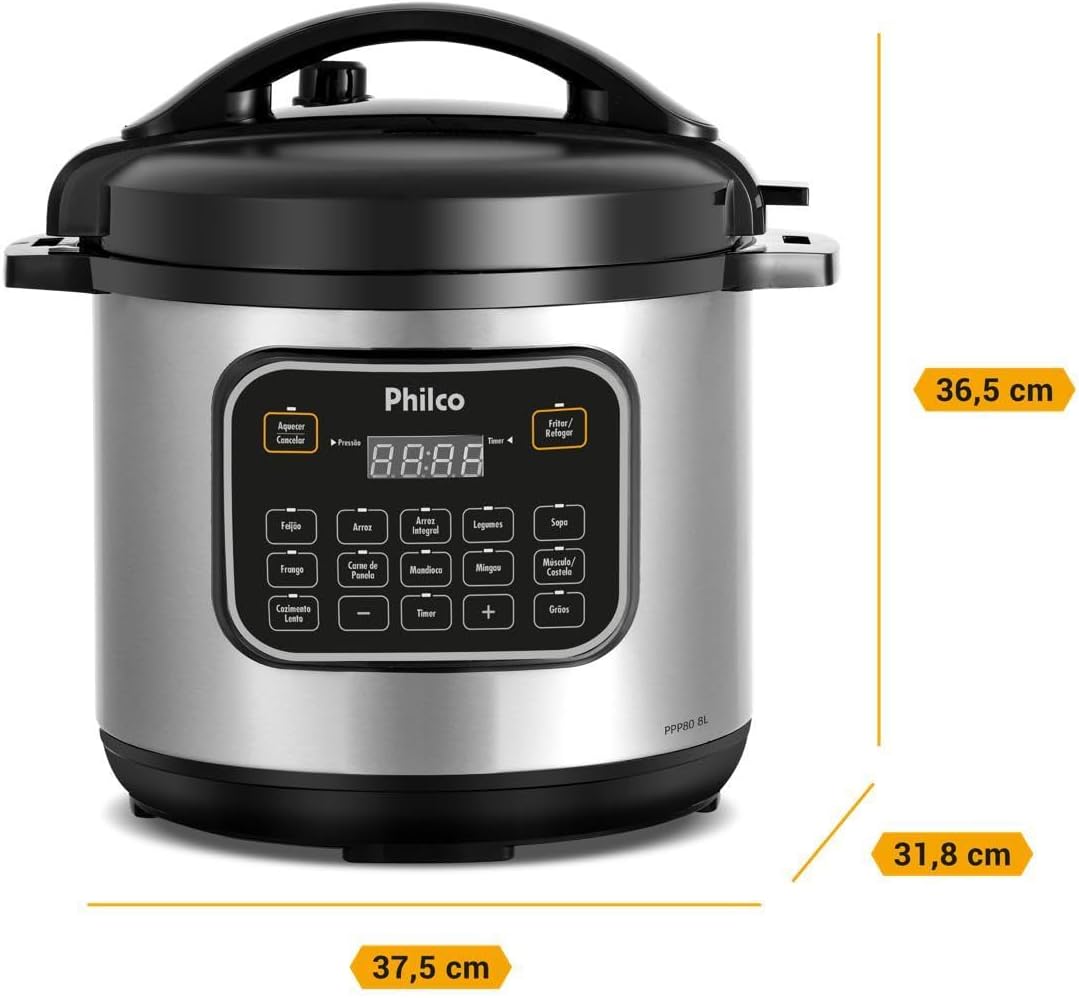 Philco 8L PPP80 inner pot with Ultra Maxx non-stick coating