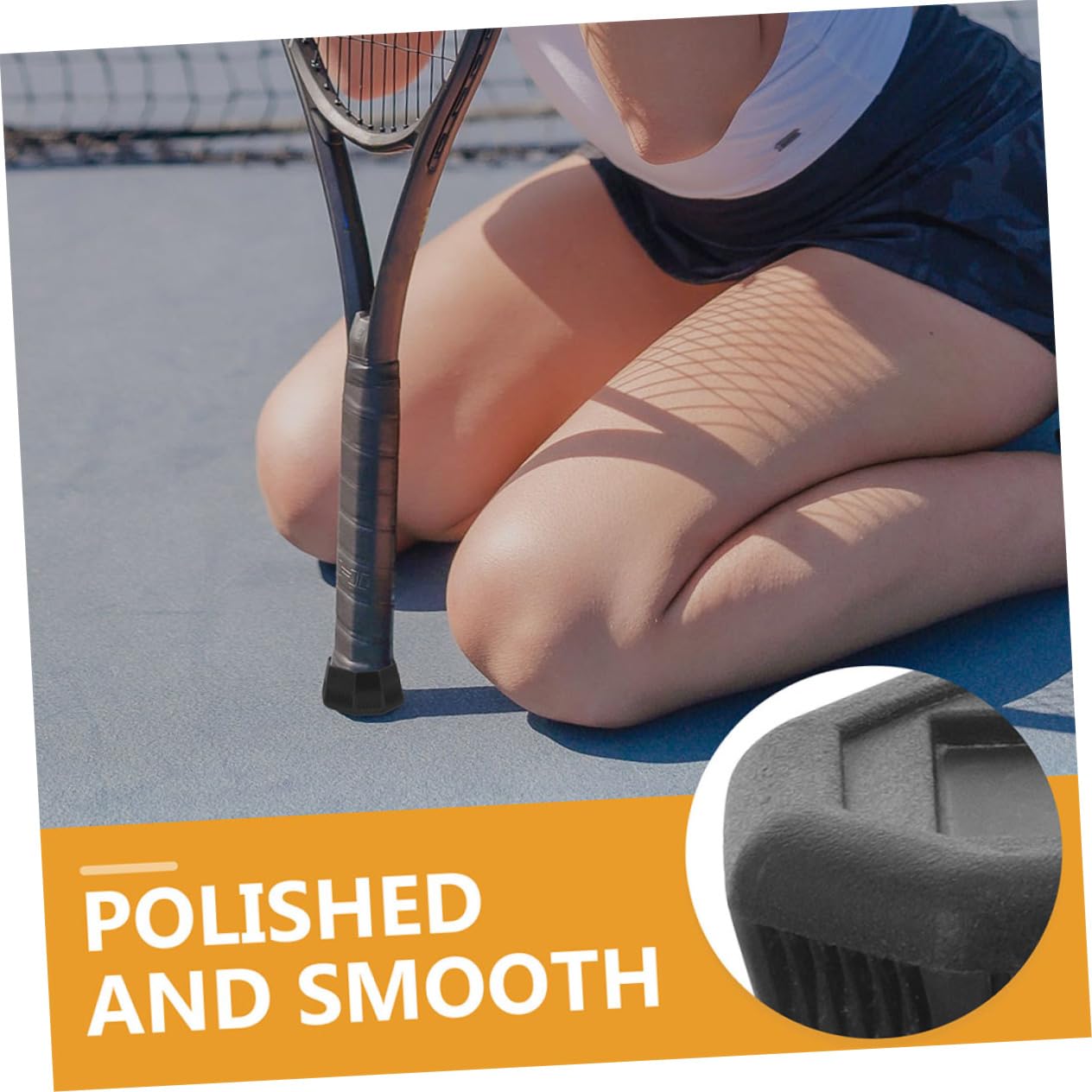 BESPORTBLE 2 Piezas Fundas para Raquetas De Tenis Fundas para Agarre De Raquetas