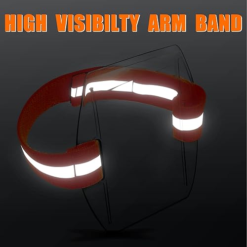 Miniatura 6 de Chinco 5 unidades de soporte para tarjeta de identificación de brazo, etiqueta de PVC transparente de alta visibilidad con correa elástica ajustable