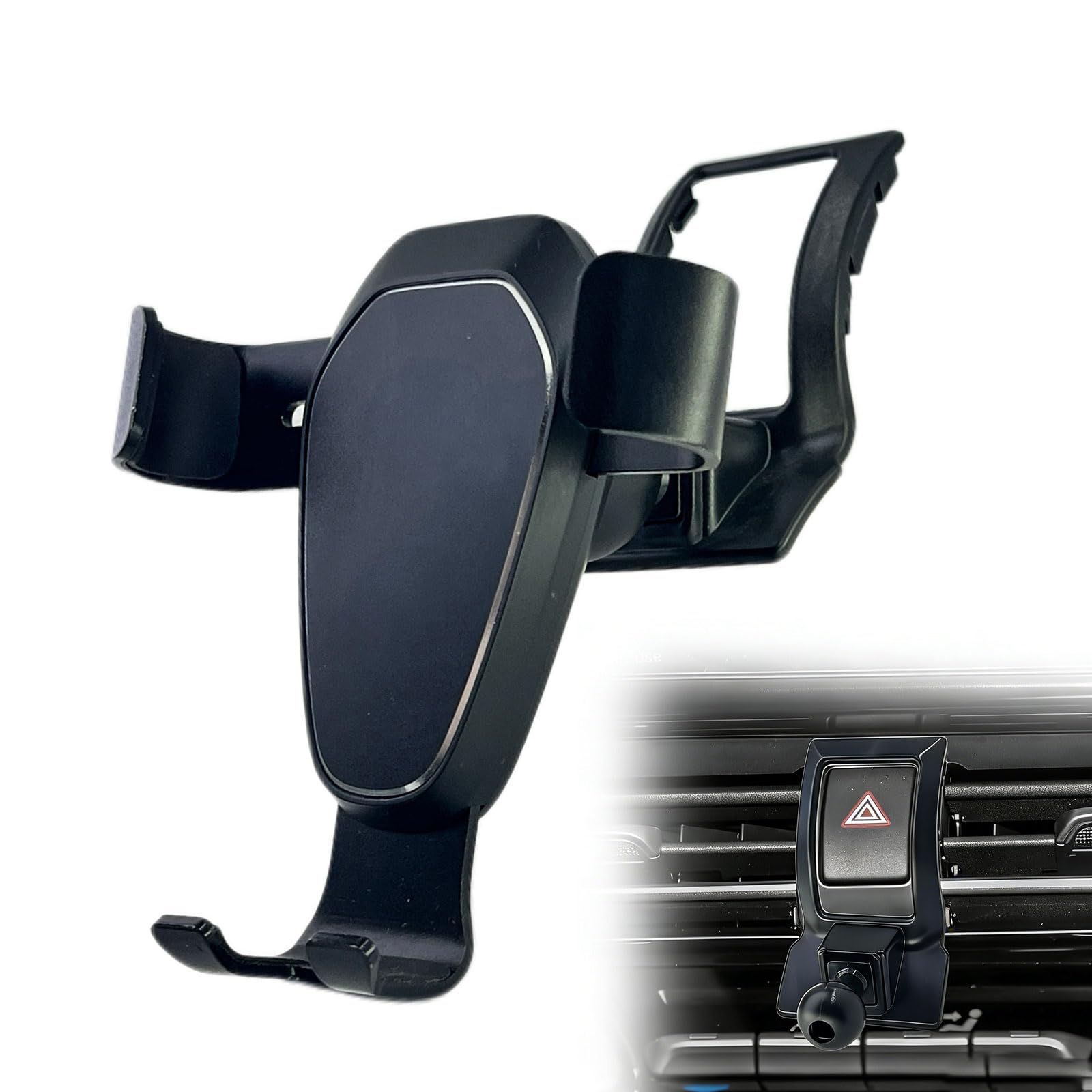 Supporto per Smartphone Auto Compatibile con Toyota CHR (2018-2023), Supporto a Gravità Custom-Fit per Bocchette di Aria per iPhone 17/16/15 Smartphone 4.0"-7.0"