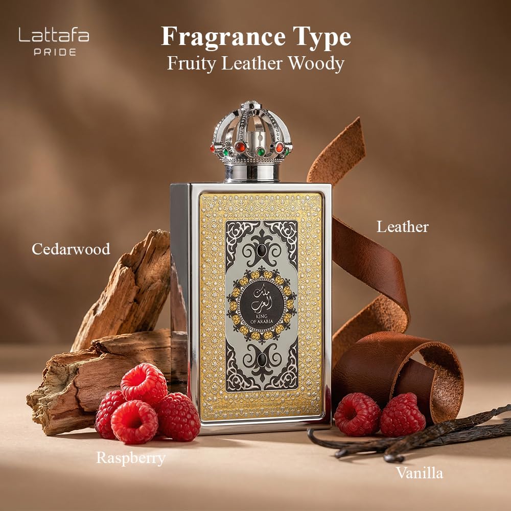 Amazon.com : Lattafa Pride King of Arabia – Citrus, Fruity, Woody