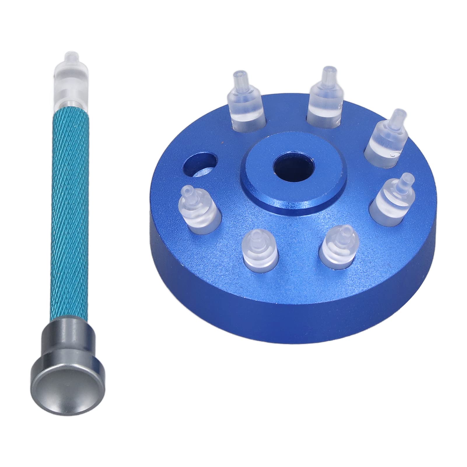 Herramienta de configuración de Puntero de Reloj, Herramienta de Montaje de Puntero de Reloj fácil de Usar, Varios for reparación de relojes/1363 (Size : Blue)