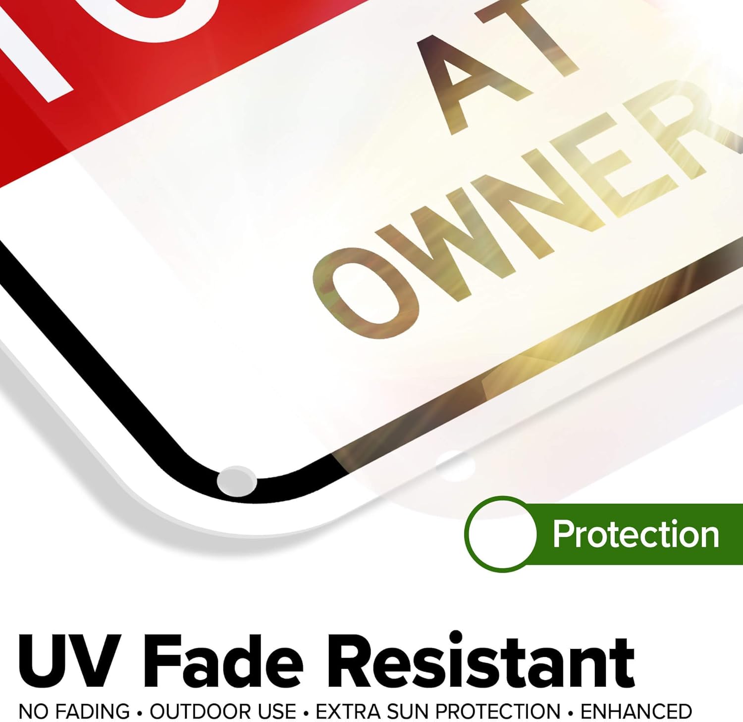 Customer Parking Only Unauthorized Vehicles Will Be Towed Away At Vehicle Owner's Expense Sign, 18"x24" Polyethylene, Indoor/Outdoor Use, USA MADE By My Sign Center