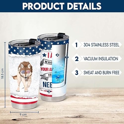 Miniatura 3 de Regalos para hombres, vaso de acero inoxidable de 20 onzas, regalo para el día del padre y veterano para hombres, papá, abuelo, Navidad, cumpleaños,