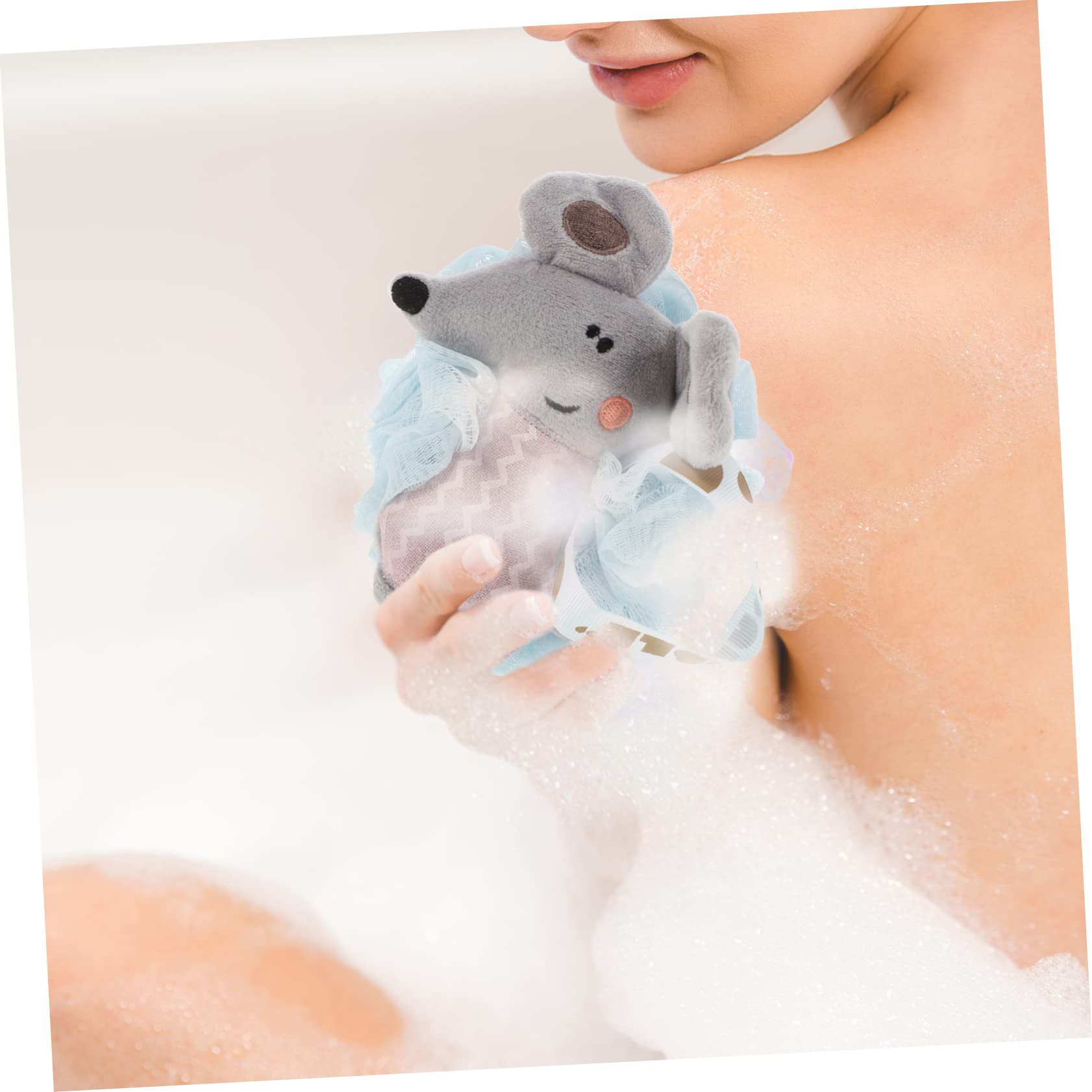 Baluue 6pezzi Loofah Esfoliante Per Doccia Per Della Design Per e Adulti Facile Appendere e Asciugare