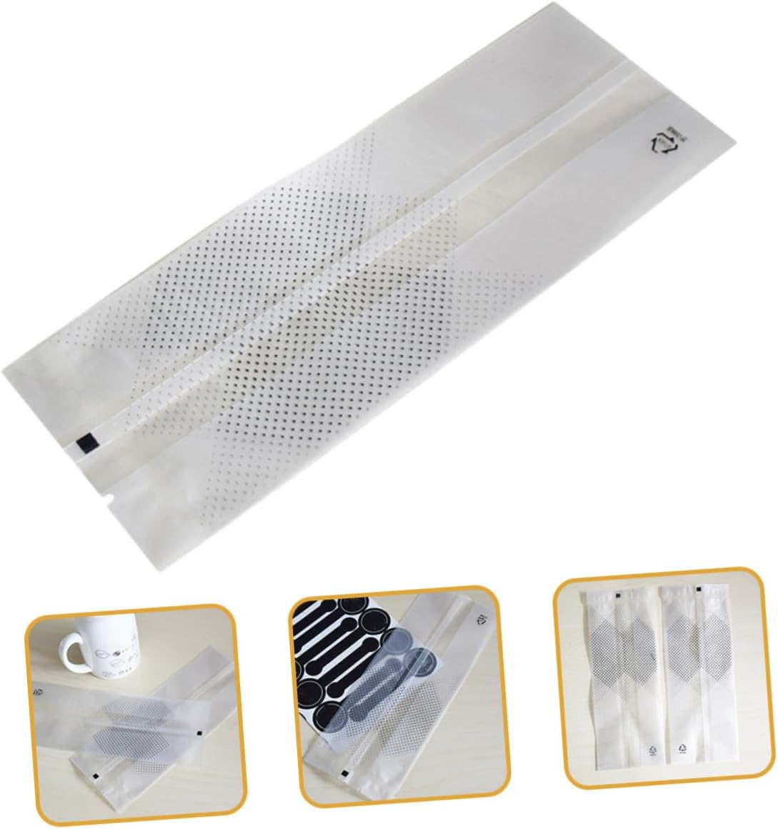 100pcs Bread Bags for Baked Goods Translucent Cookie Packaging Bags for Treats Candy and Snacks and Tear-resistant Bakery