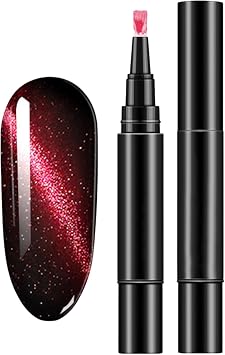 Nail Pen Gel Polish - 1 Step Gel Manicure Pencil, Nail Art Drawing Marker Pen | Gel Polish Pen for Home Salon, Easy Application Nail Design Tool for Women, Teens, Manicure Enthusiasts