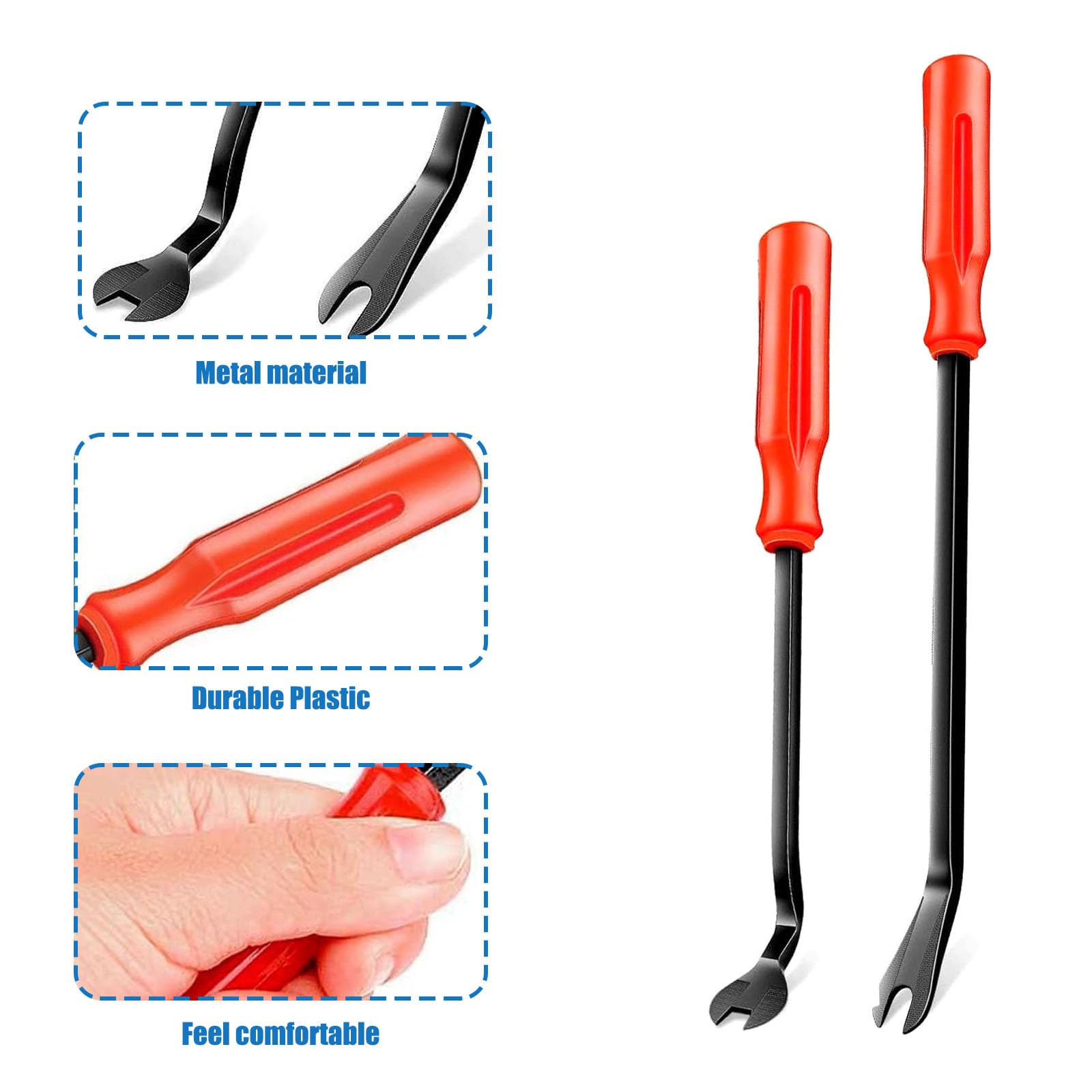 Outil De Démontage Panneau Voiture - Pince Pour Clips Et Rivets - Protection Anti-rayure - Pour Tableau De Bord, Portières