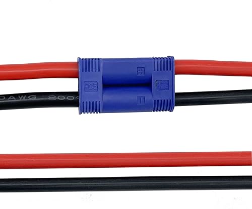Miniatura 5 de Cable de extensión EC5 macho a EC5 hembra EC5 Extensión EC5 10AWG para batería RC Lipo Enchufe de alimentación de arranque de emergencia Coche FPV
