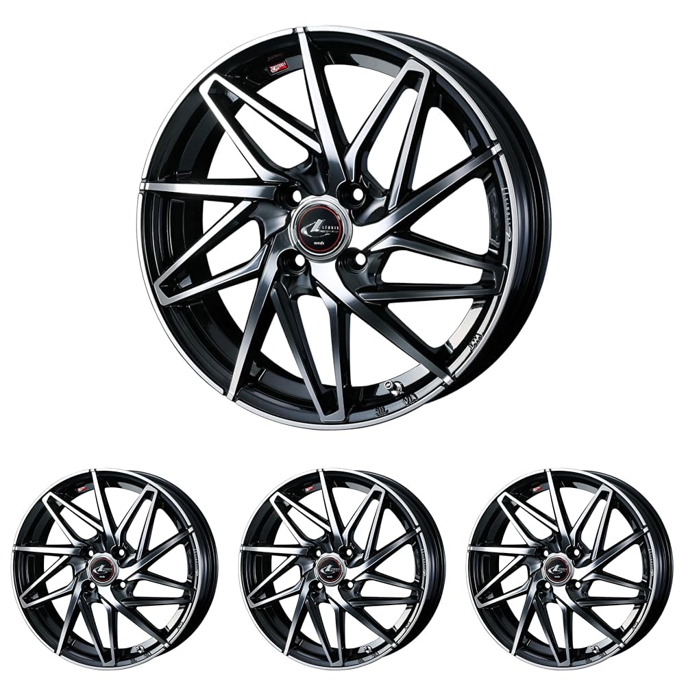 Amazon.co.jp: Weds LEONIS IT 15インチ 4H PCD100 5.5J +50