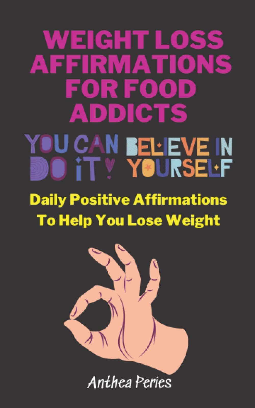Weight Loss Affirmations For Food Addicts You Can Do It | Desertcart  Seychelles, image size:1000x1600