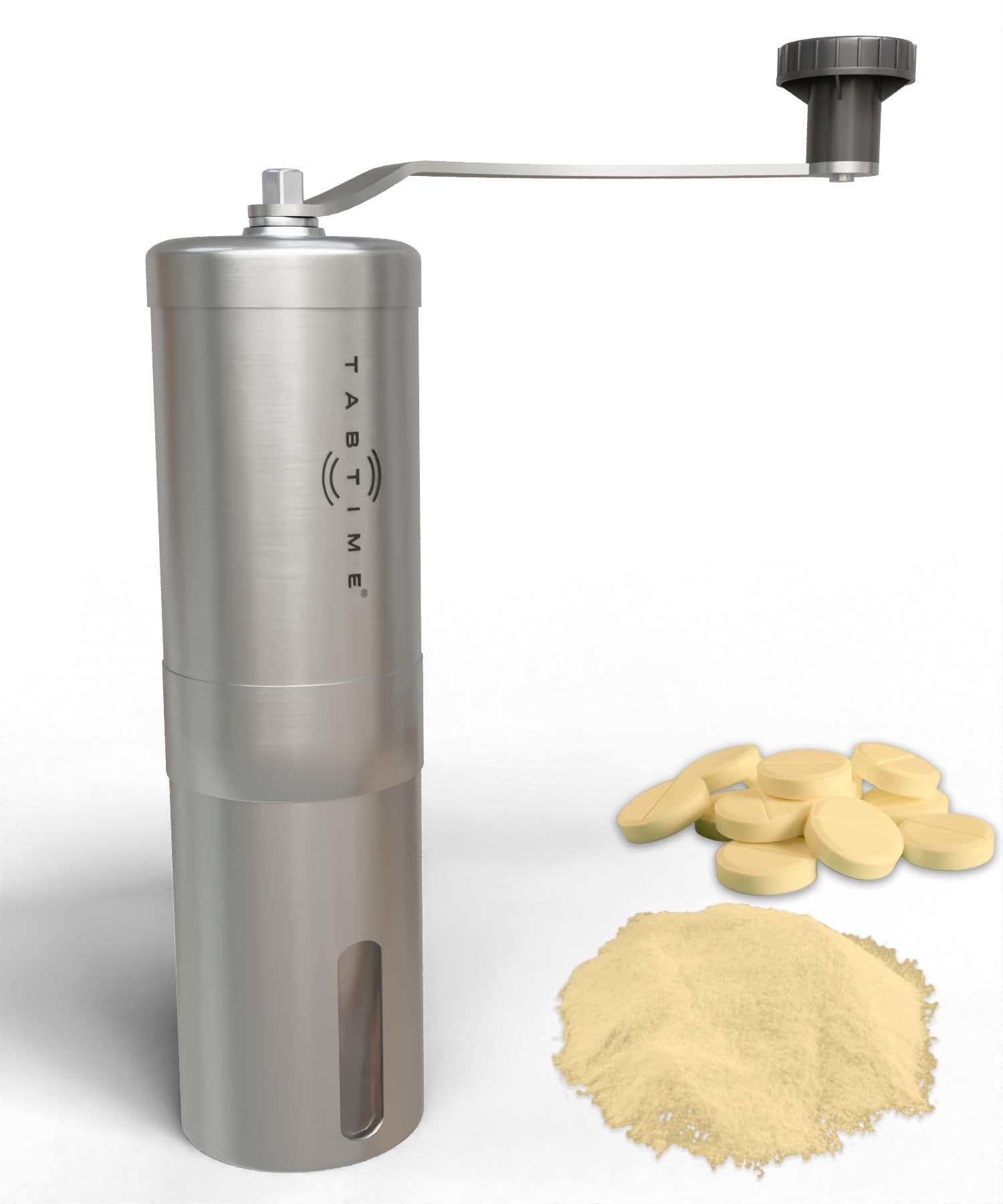 Pill Grinder/Crusher - Crushes Multiple Tablets/Pills into a fine Powder – Ideal for Feeding Tubes, Pets or to Help Children take Medicines