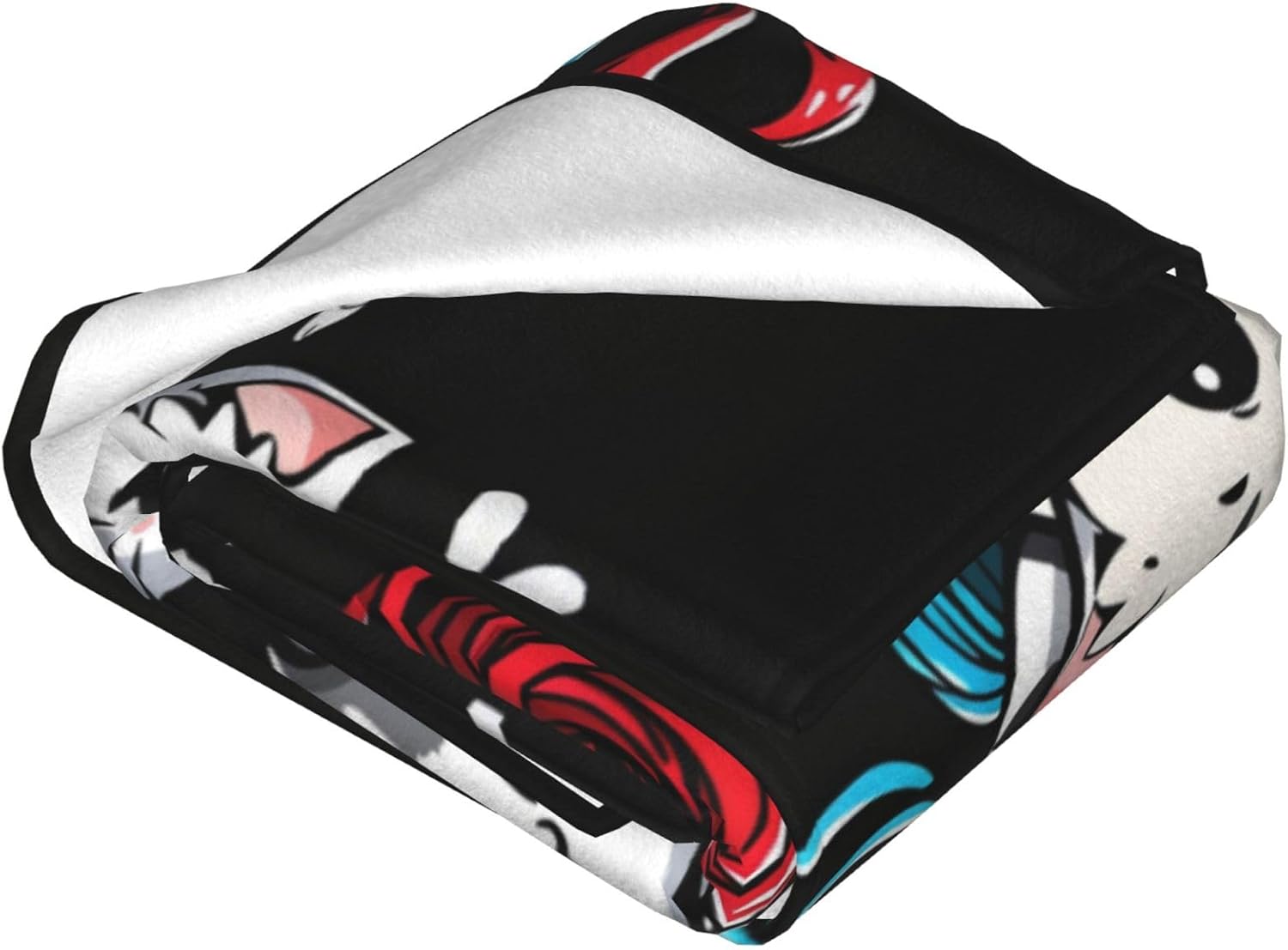 Funny Cat Blanket Funny Cute Cat Decor Throw Blanket Gifts for Girls Boys Cat Lover Winter Couch Bedding Super Warm Soft Plush Lightweight Fleece Flannel Blanket for Kids Adults Men Women 60"X50"