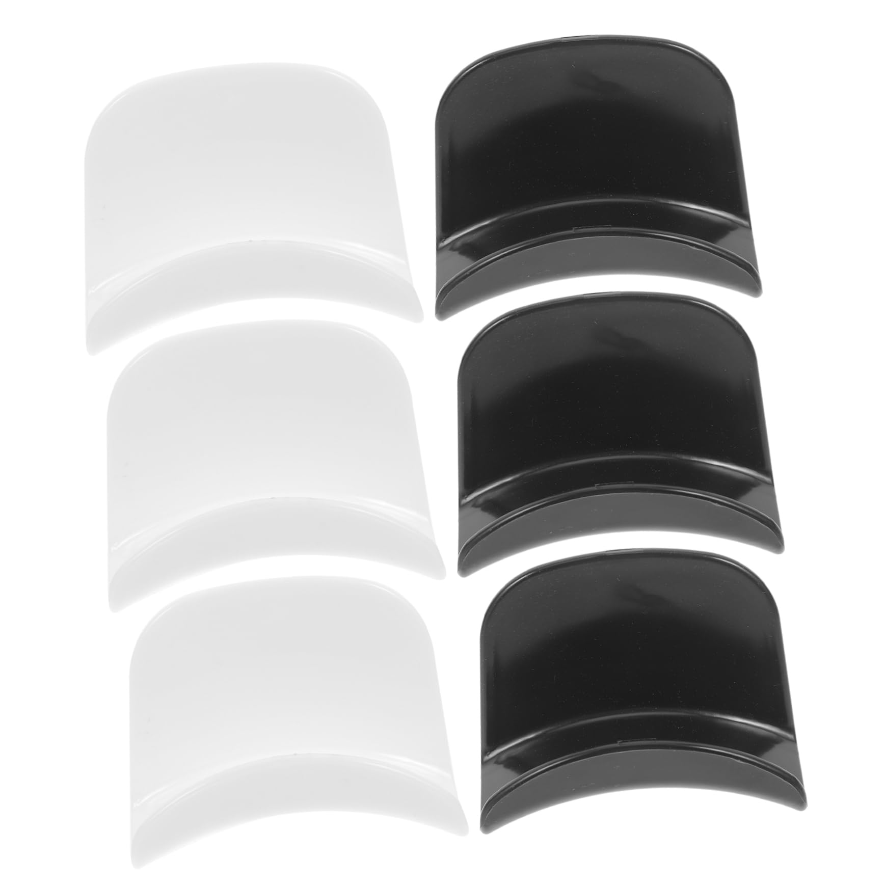 Hemobllo 30piezas Soporte De Auriculares Adhesivo De Pared Gancho para Auriculares Gaming Instalación Fácil Negros Compatible Ear