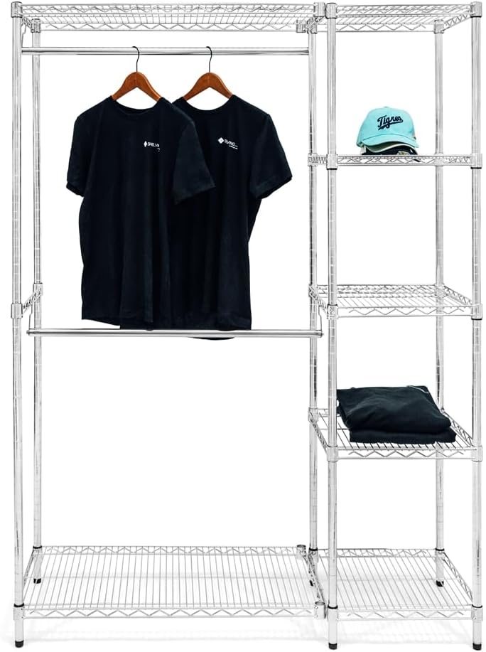 SI Shelving Inc. 18"" d x 42"" w x 76"" h Laundry Cart