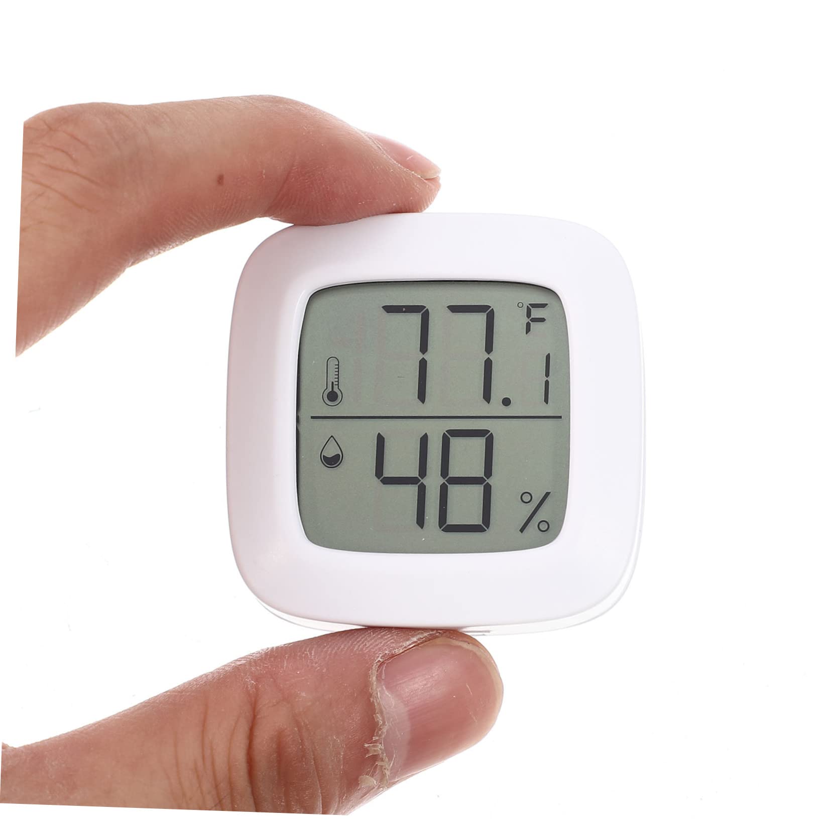 VANZACK 5 Piezas Medidor de temperatura y humedad para reptiles medidores de temperatura digitales acuario digital termometro bebe reutilizable mini termómetros geco