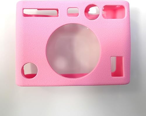 Miniatura 10 de Pocoukate Funda protectora para Instax Mini EVO, funda de silicona suave con protector de pantalla para cámara instantánea Fujifilm Instax Mini EVO