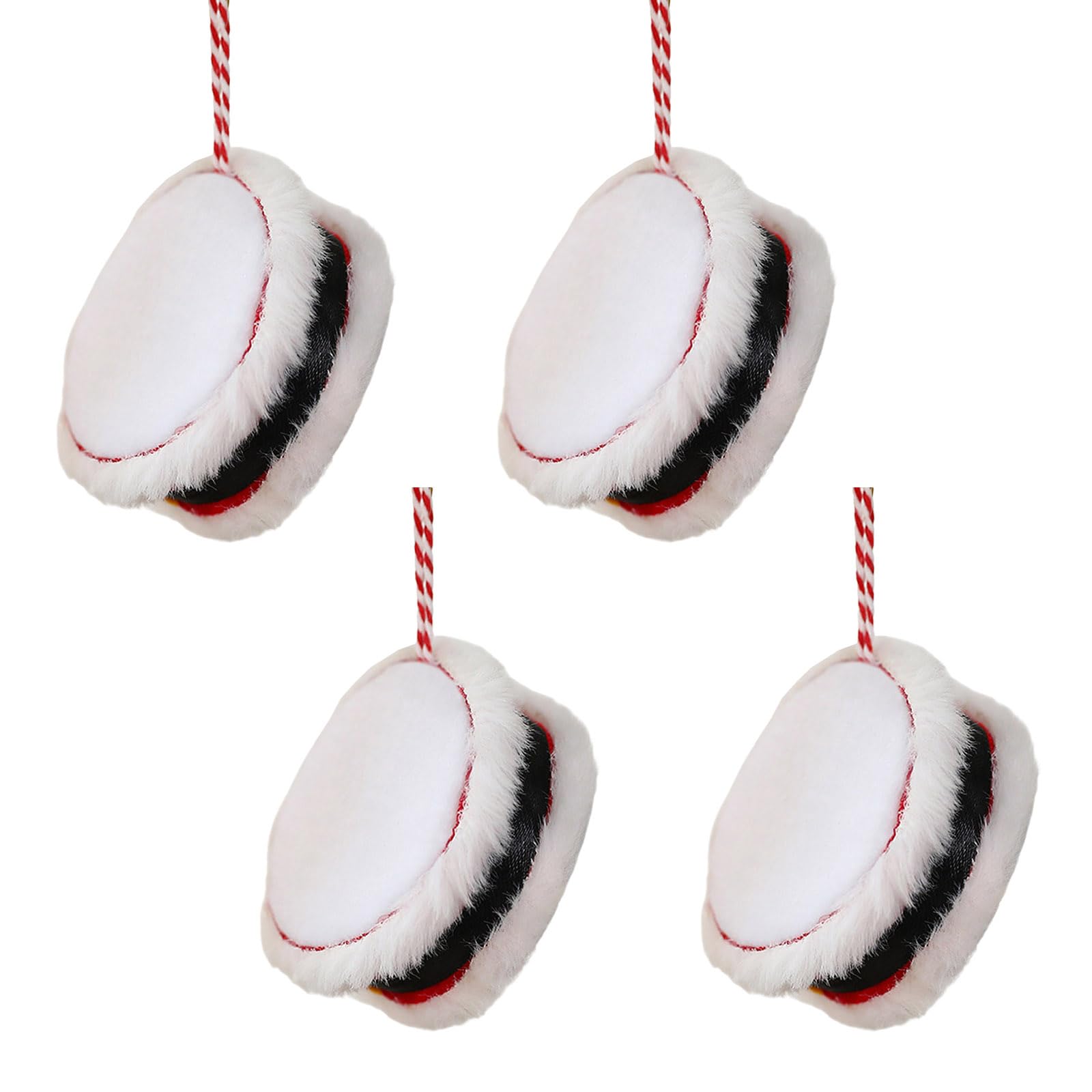 Tfaoys C Fabri Christmas Drum Tree Decoration Safe Hanging Ornament For Festival Home Seasonal Accessory Hristmas Drum Ornament