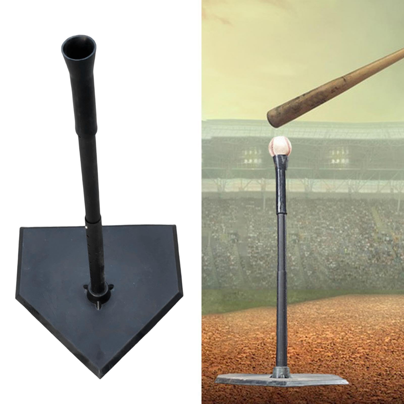 TISHITA tee de Bateo de Béisbol para Entrenamiento de Bateo Profesional de Alta Resistencia