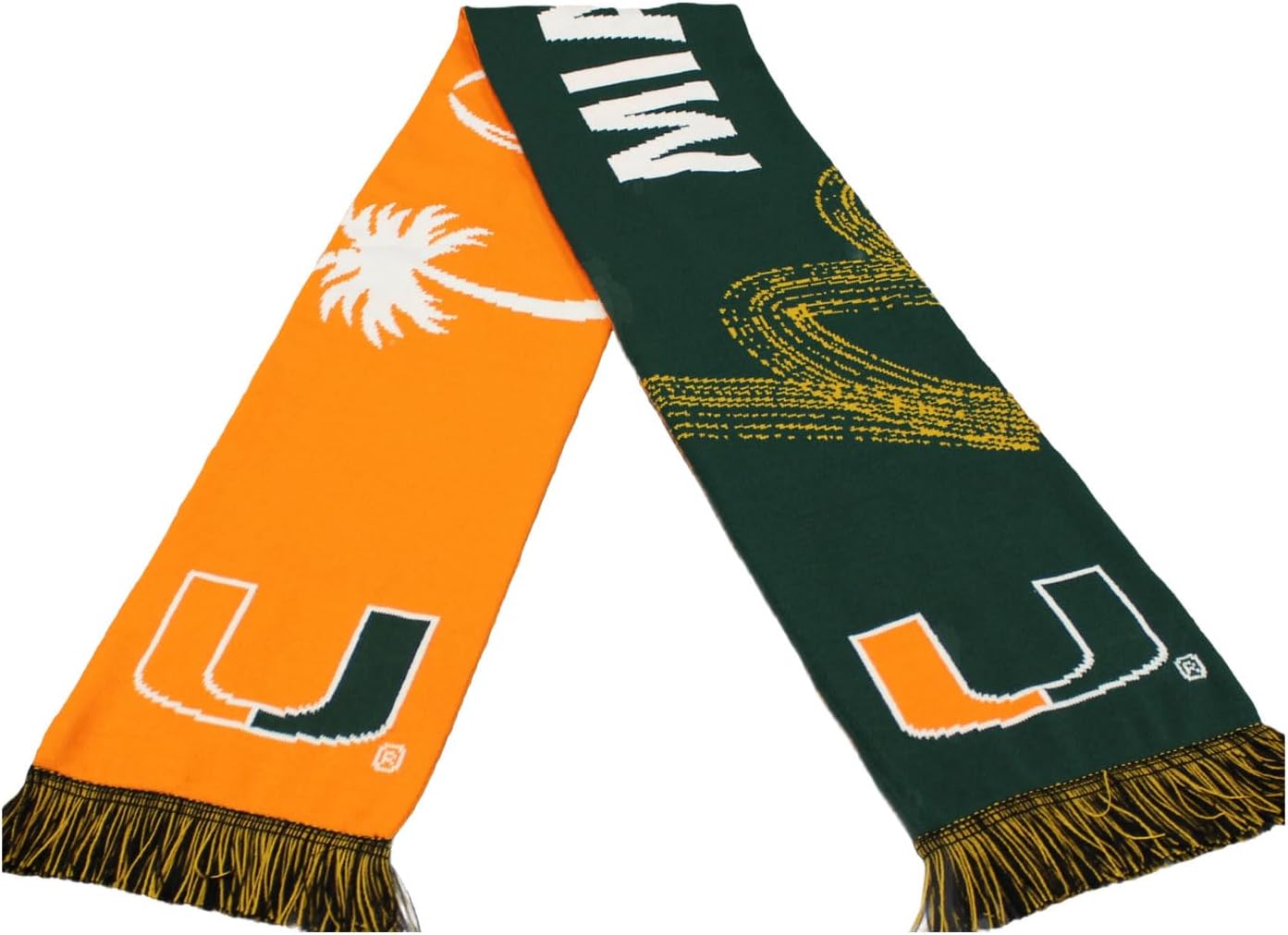 Official 2026 College Football Playoff National Championship Game Miami Hurricanes Knitted Scarf 1-19-2026, LLC
