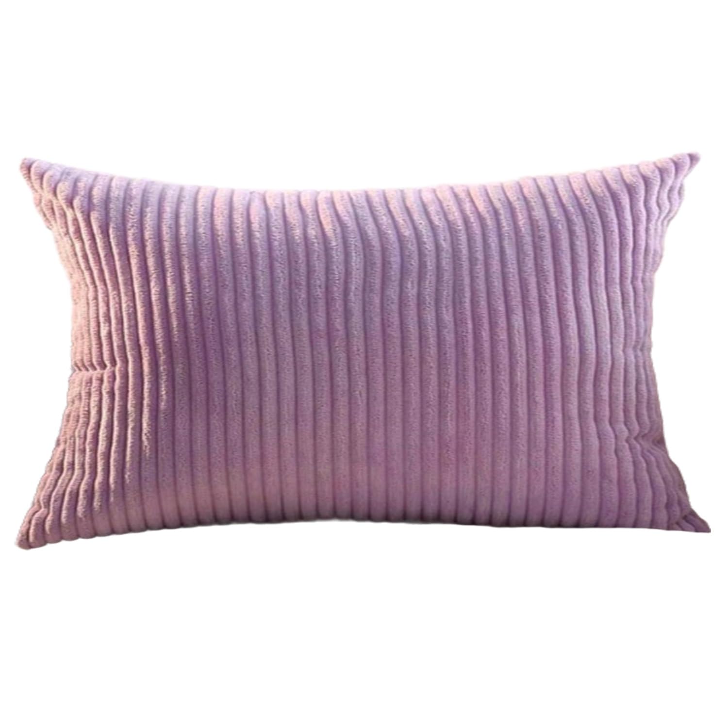 Miecoae Corduroy Soft Decorative Square Rectangle Throw Pillow Cover 60x60 50x70 80x80 cm Cushion Covers Pillowcase, Home Decorations for Sofa Couch Bed Chair(Q24,2pcs 40x70cm)