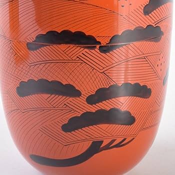 Amazon.co.jp: 茶道具 山中塗 和田瑾斎造 玄々斎好 曙棗 共箱 V