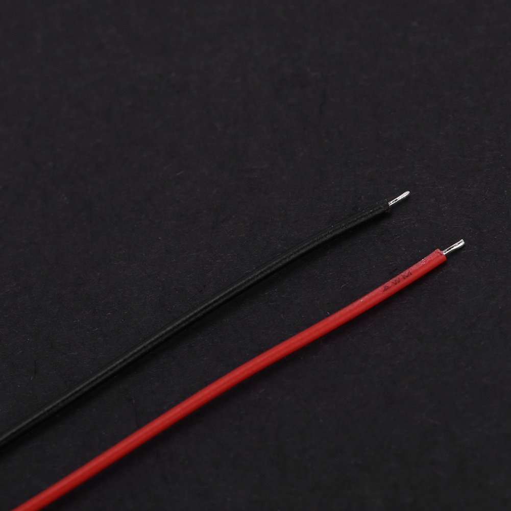 Fdit 20 Set/Confezione Micro JST 1.25MM Connettore Maschio/Femmina 2 Pin / 3 Pin con Cavi(2Pin)