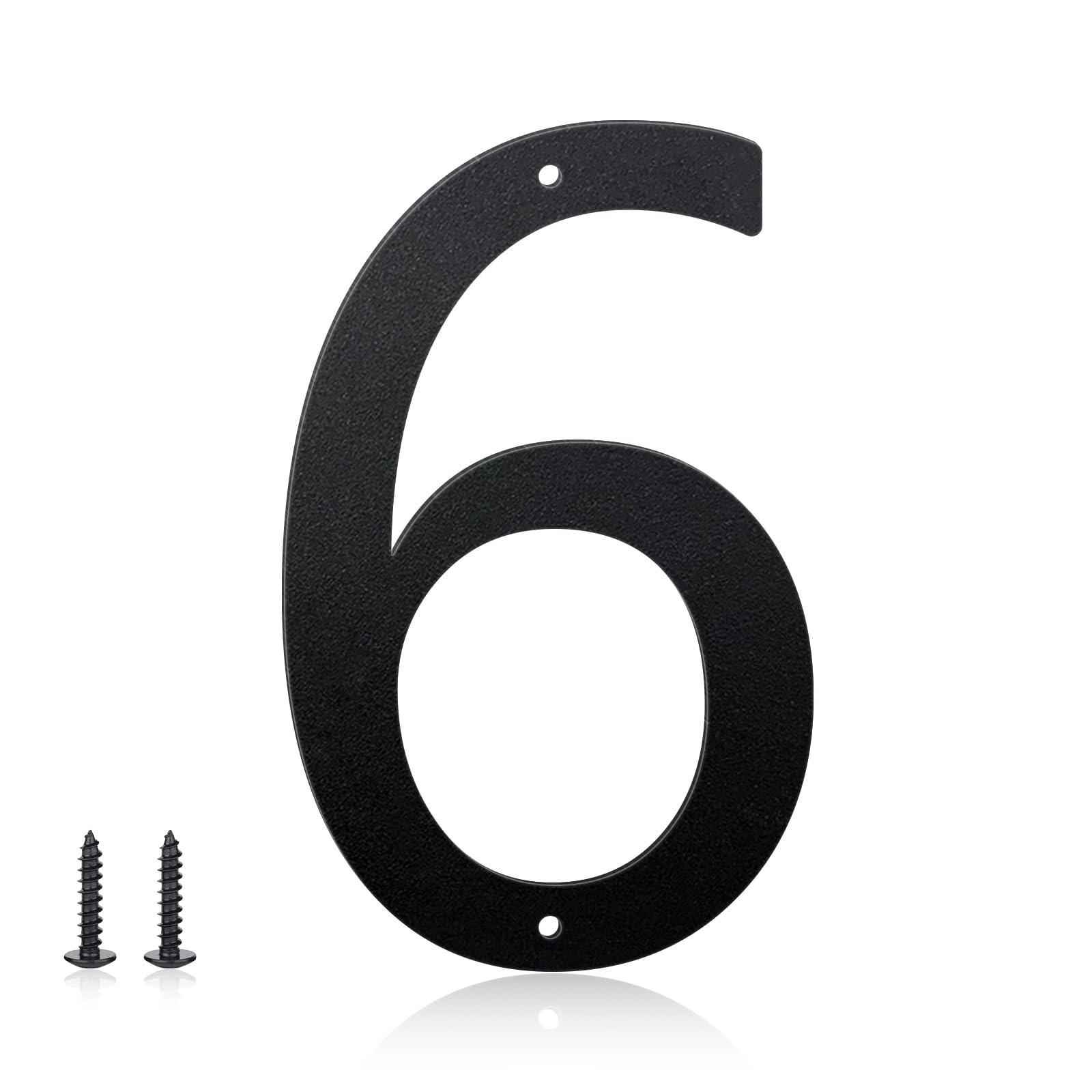 5 Inch House Numbers and Metal Letters for Outdoor Signs, House Numbers for Outside, Aluminum Address Letters and Numbers for Door, Mailbox, Garden,