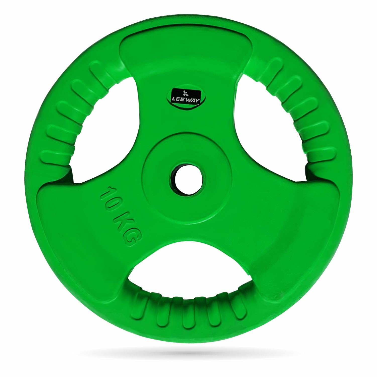 LEEWAY Color Rubber Coated Metal Integrated (10kg X 2) Olympic Rubber Weight Plates 31mm|Tri-Grip Rubber Weight| Olympic Barbell Spare Gym Weight Plates for Strength Training| Olympic Weight (10kg Pair) (B0D1V1KR6L) Amazon Price History, Amazon Price Tracker