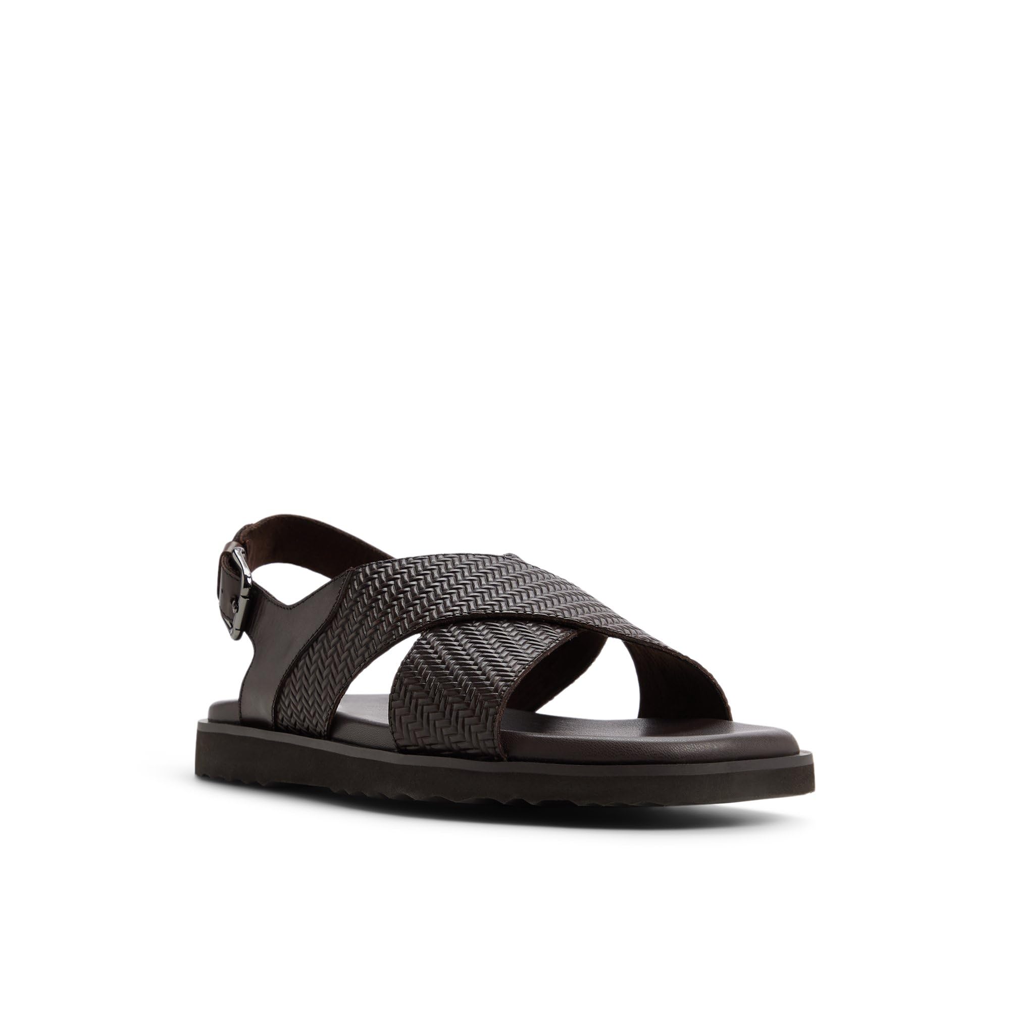SILVOA Men's Brown Sandals-image-40