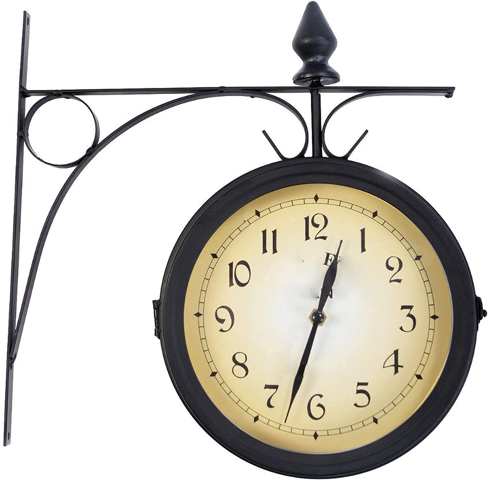 Horloge étanche 12 pouces : finis les retards au jardin ou les bruits de tic-tac dans la cuisine