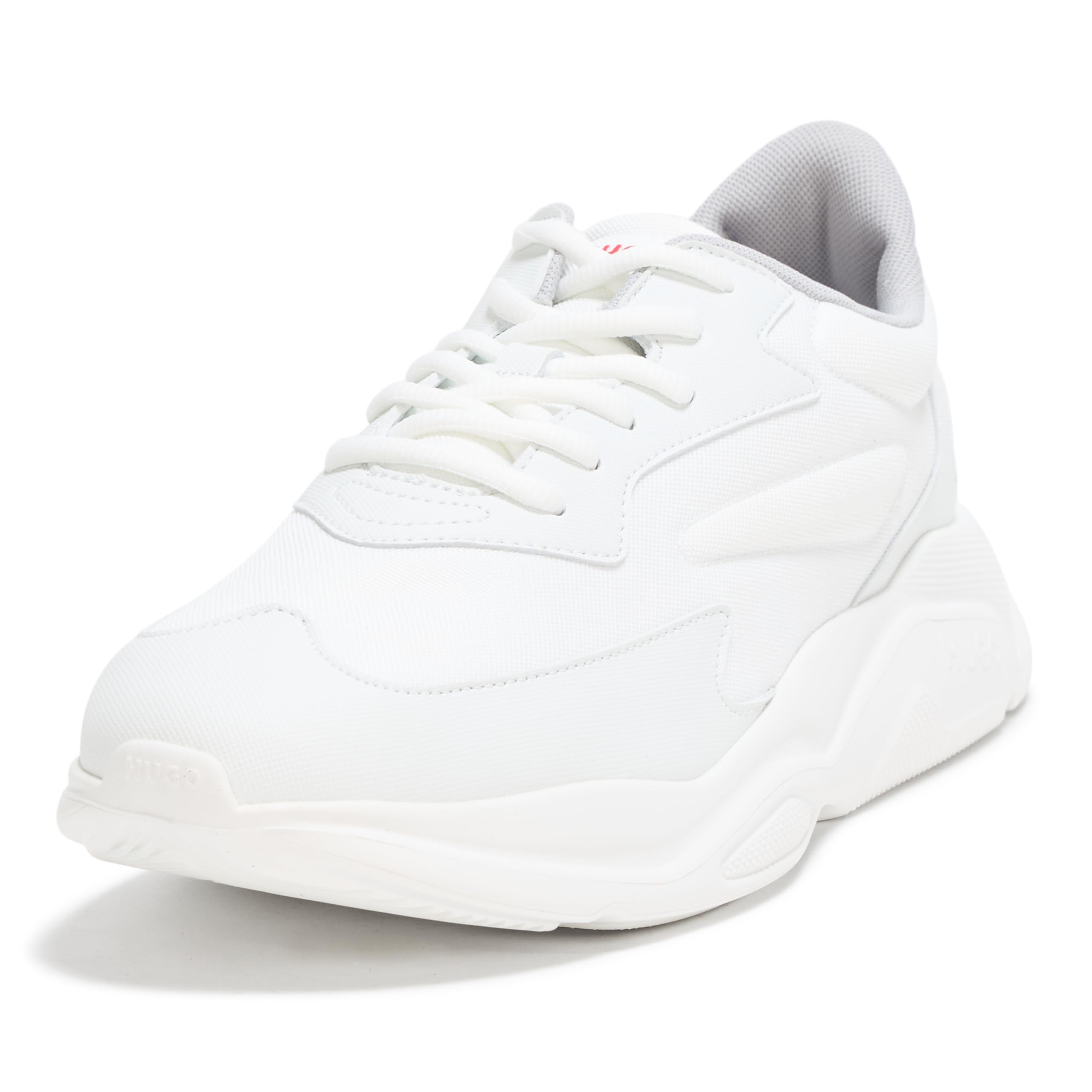 Hugo Men's Running Style Sneakers with Thick Rubber Sole