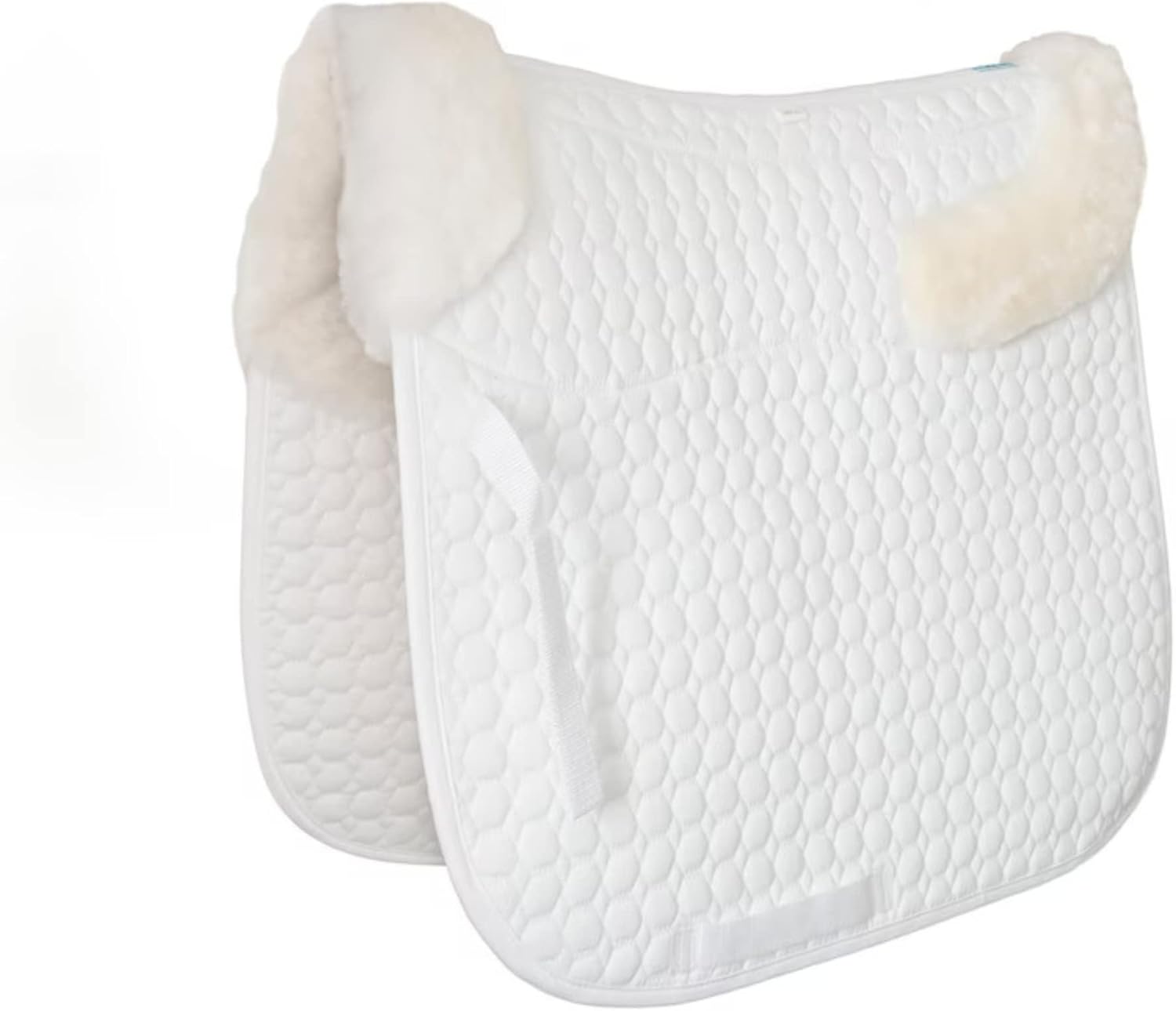 Woolous Dressage Saddle Pad, Full English Sheepskin Lined