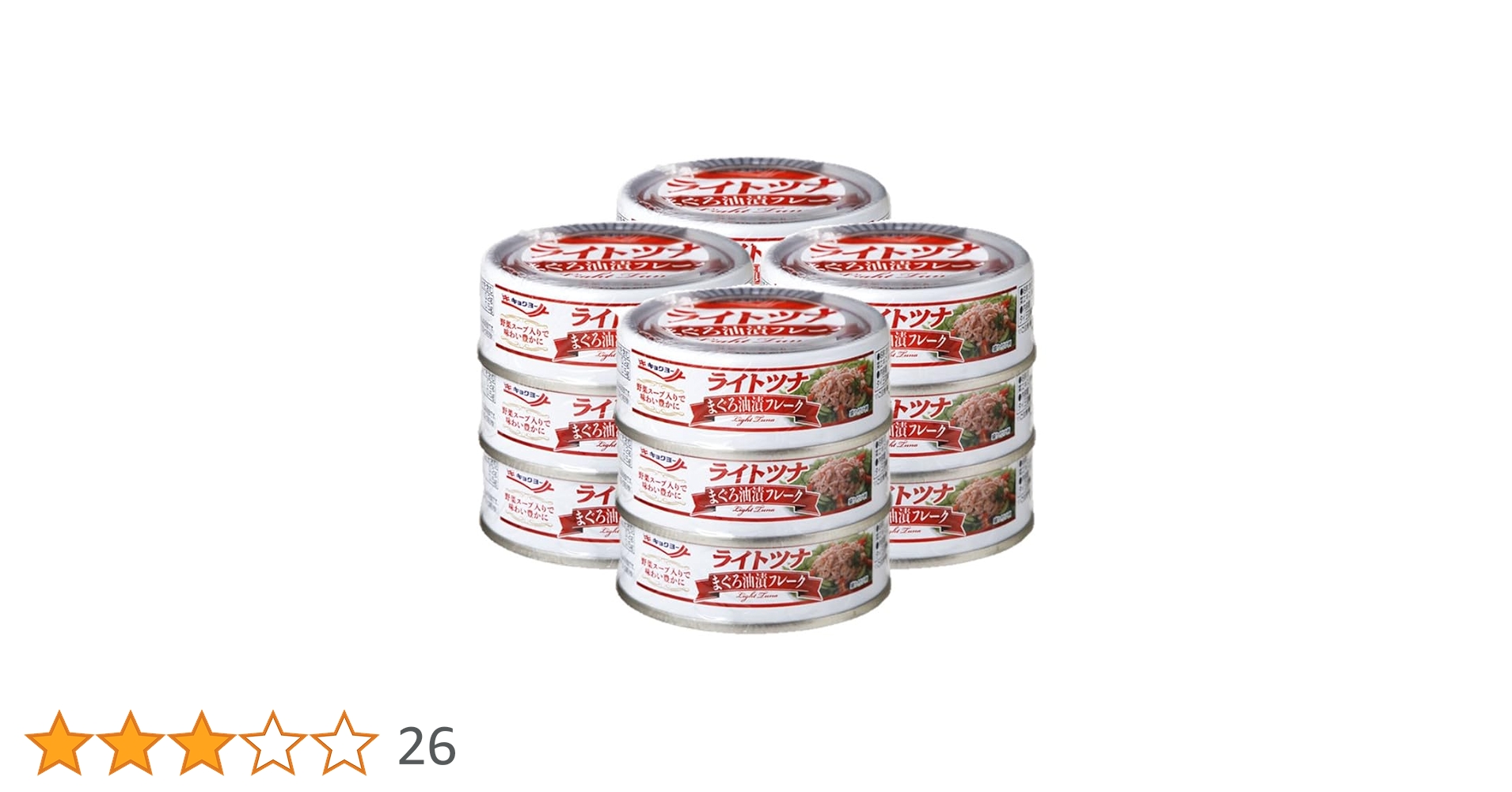 キョクヨー ライトツナ まぐろ油漬フレーク 70g×3缶バック 20入 Amazon | 極洋 ライトツナまぐろ油漬3缶 R (70g×3) ×4個