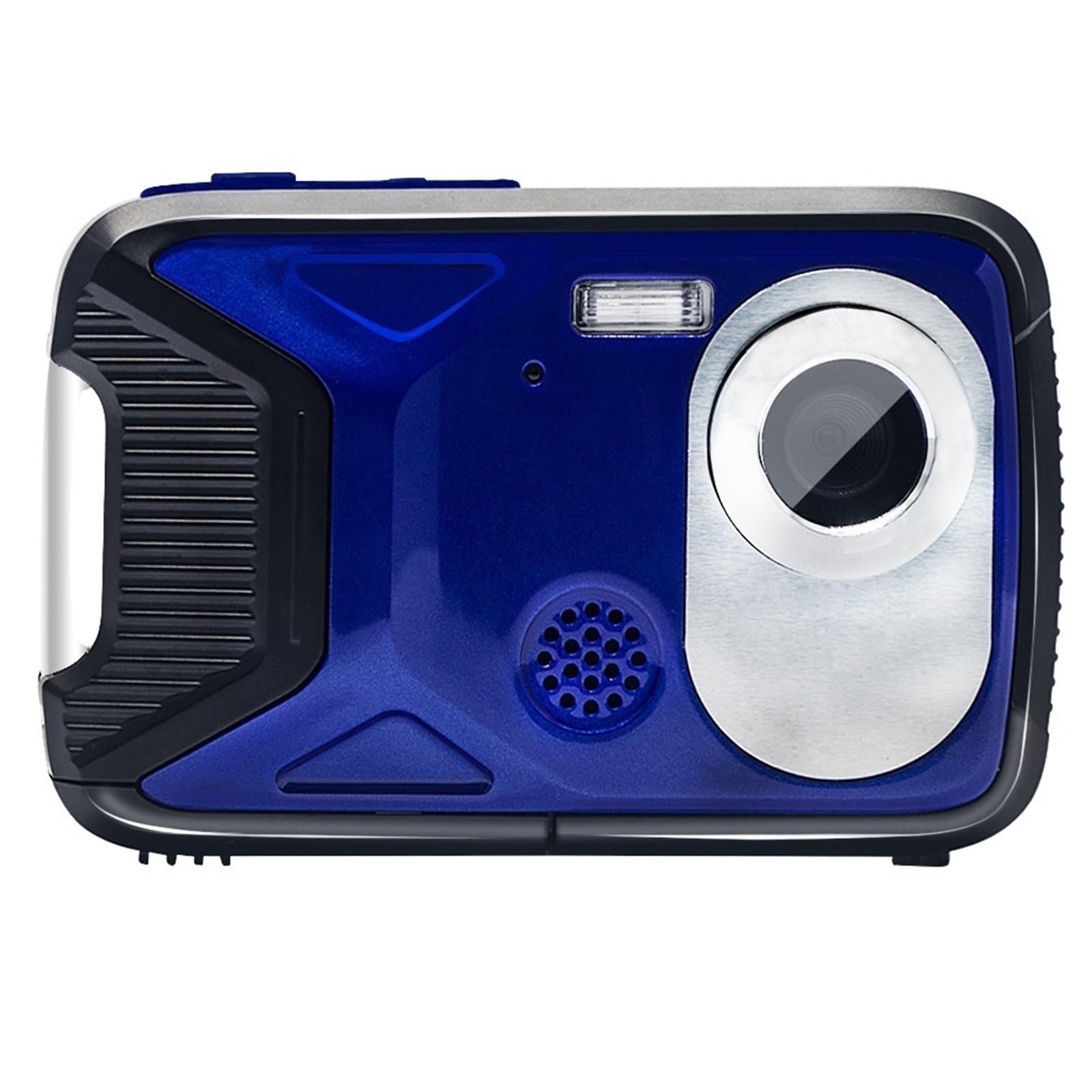 Cámara Digital Impermeable De Alta Definición HD 1080P Pantalla 2,8 Pulgadas Toma Nítida Suave(Blue)