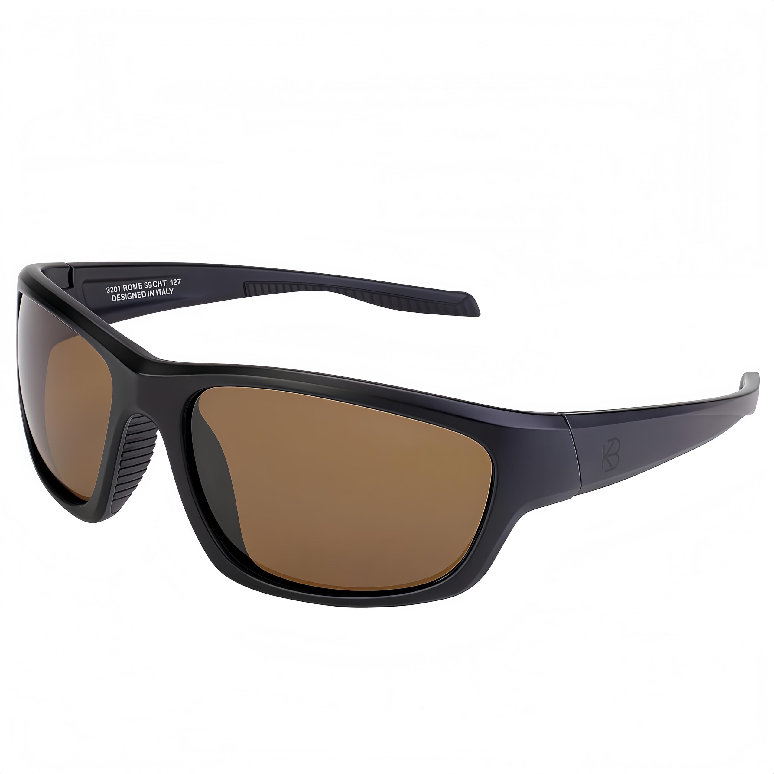 Italy Made Polarized Sunglasses with Corning Glass Lenses, Stylish & Scratch-Resistant for Exercise & Daily Use