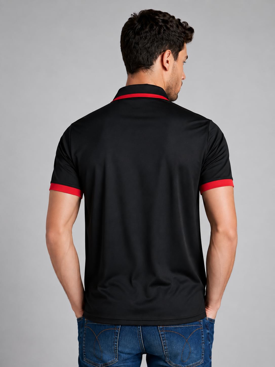 Liberty Imports Dry Fit - Polos de Manga Corta para Hombre (3 Unidades)