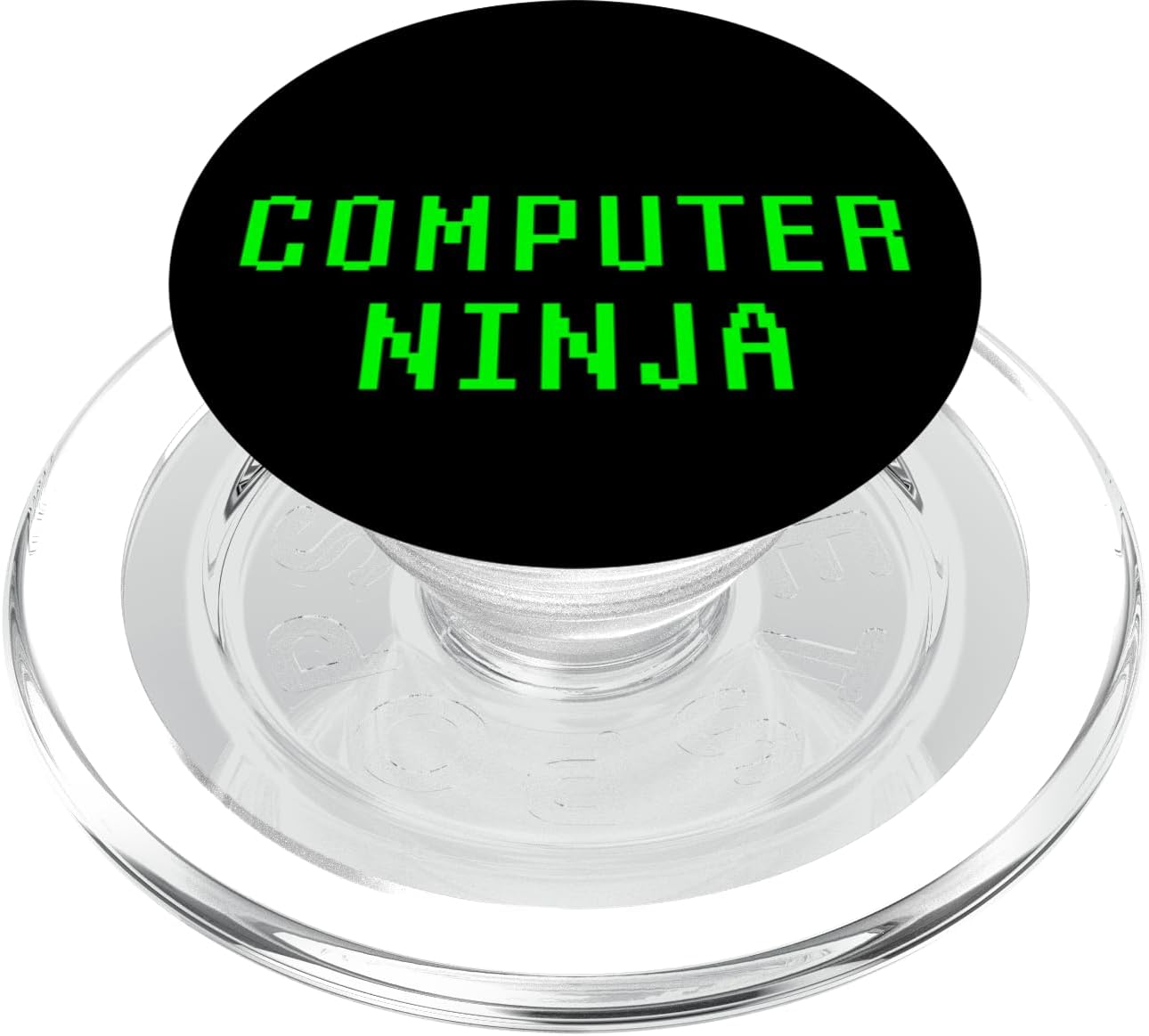 Computer Ninja Funny Technology Support Repairman Tech Geek PopSockets MagSafe PopGrip for iPhone